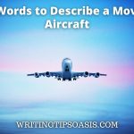 words to describe a moving aircraft