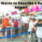 words to describe a busy airport