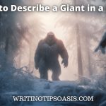 how to describe a giant in a story